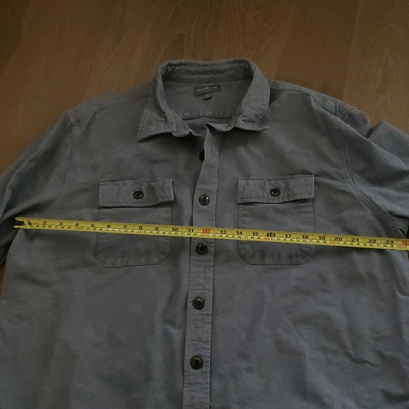 LL Bean Signature Chamois Cloth Shirt 1933 Archive Button Gray Men's SizeXXL 2XL - Picture 2 of 4